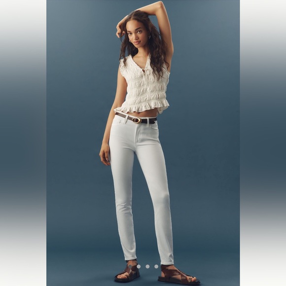 PAIGE Hoxton High-Rise Skinny Jeans - Picture 1 of 9
